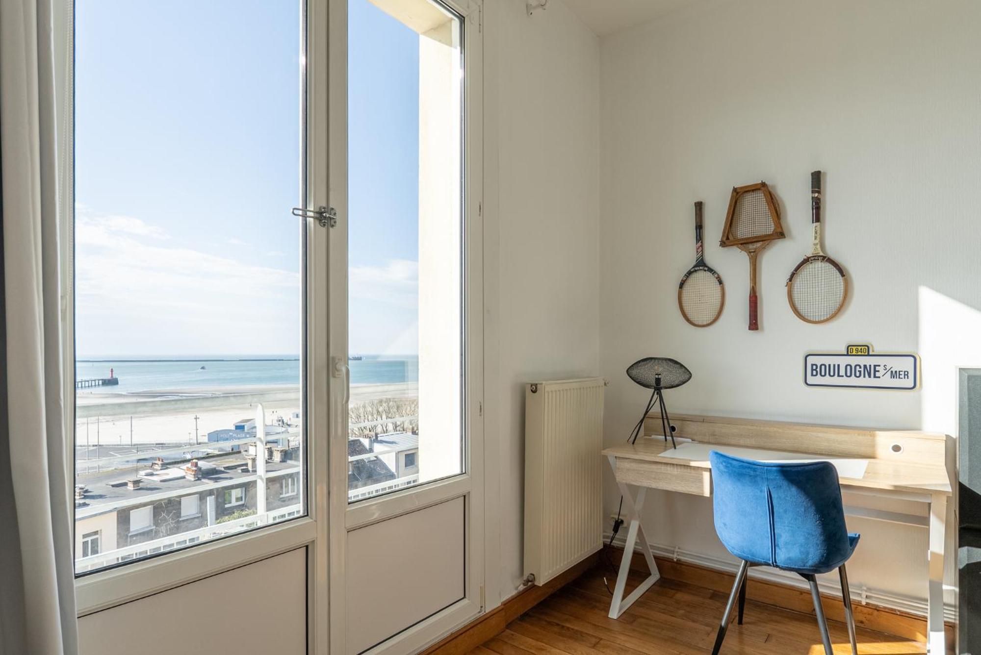 Superbe Vue Mer Face A Nausicaa Boulogne-sur-Mer Eksteriør billede